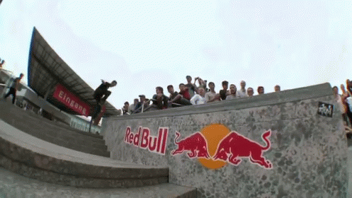 Try Try Again GIF - Extreme Skate Boarding Bomb The Line GIFs