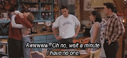 I Have No One GIF - Friends Lonely Hug GIFs