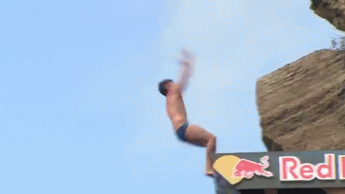 Back Spins? GIF - Extreme Cliff Diving Portugal GIFs