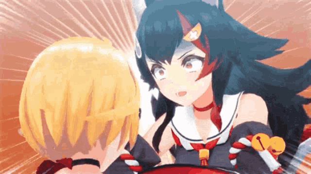 Ookami Mio Yozora Mel GIF