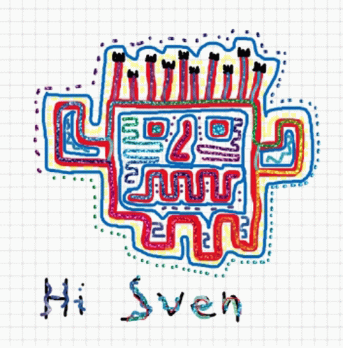 Hi Sven Weird GIF - Hi Sven Weird Colorful GIFs