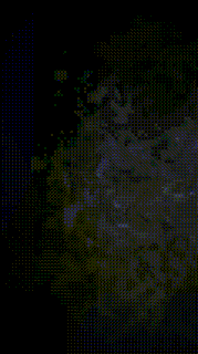 a blue lightning bolt is coming out of the dark sky