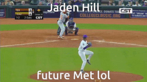 Jaden Hill Jaden Hill Mets GIF - Jaden Hill Jaden Hill Mets Future Met GIFs