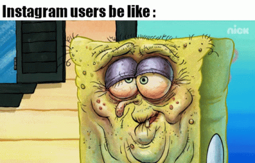 Spongebob Instagram GIF - Spongebob Instagram Face GIFs