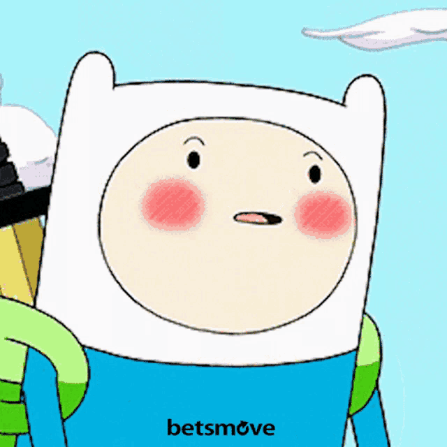 a cartoon character from adventure time with the words betsmove below him