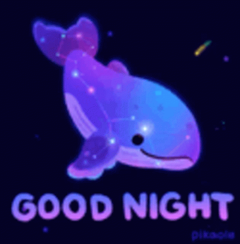 Goodnight By GIF - Goodnight By Whale GIFs