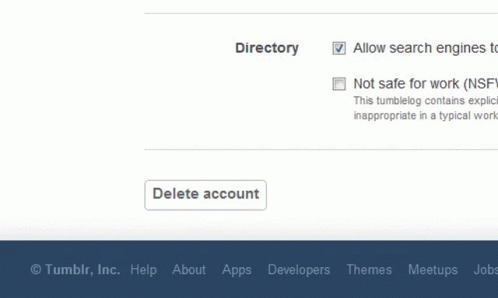 Delete Account GIF