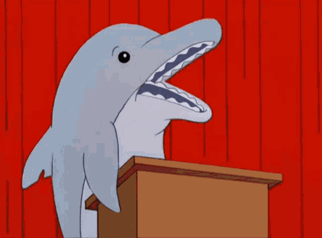 Snorky Talk Simpsons Dolphin GIF - Snorky Talk Snorky Simpsons Dolphin GIFs