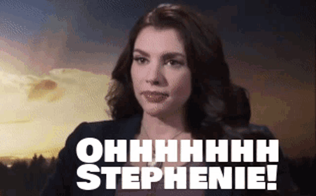 Oh Stephenie Stephenie Meyer GIF - Oh Stephenie Stephenie Meyer Oh Stephenie Meyer GIFs