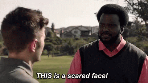Scared GIF - Ghosted This Is A Scared Face Scared GIFs