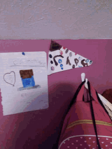 a piece of paper with a drawing of a man and the word elmo on it