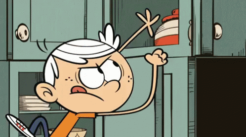 Sneaking Sweets GIF - Loud House Series Caught Buttcrack GIFs