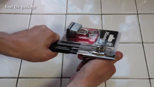 Get Through Plastic Wrap Quickly With This Can Opener Trick. GIF - Diy Tips Lifehacks GIFs