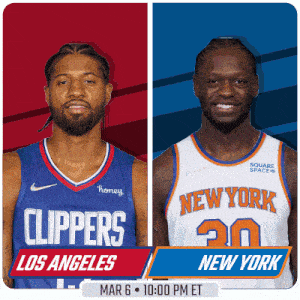 Los Angeles Clippers Vs. New York Knicks Pre Game GIF - Nba Basketball Nba 2021 GIFs