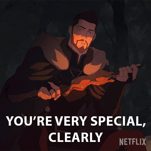 Youre Very Special Clearly Vesemir GIF - Youre Very Special Clearly Vesemir Witcher GIFs