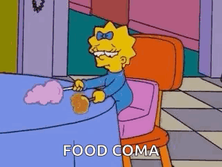 Maggie Simpson Full GIF - Maggie Simpson Full Stomach Out GIFs
