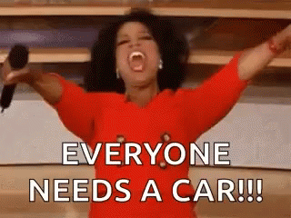 Oprah Winfrey Everyone Needs A Car GIF - Oprah Winfrey Everyone Needs A Car Happy GIFs