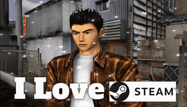 Shenmue Shenmue I Love Steam GIF - Shenmue Shenmue I Love Steam I Love Steam GIFs