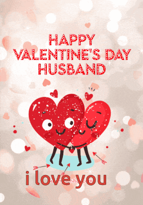 a happy valentine 's day greeting card for husband