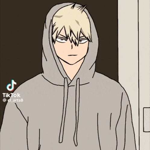 a man in a hoodie holds up his hand with the words i love you written on it