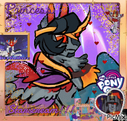 a picture of a cartoon character with the words my little pony on the bottom