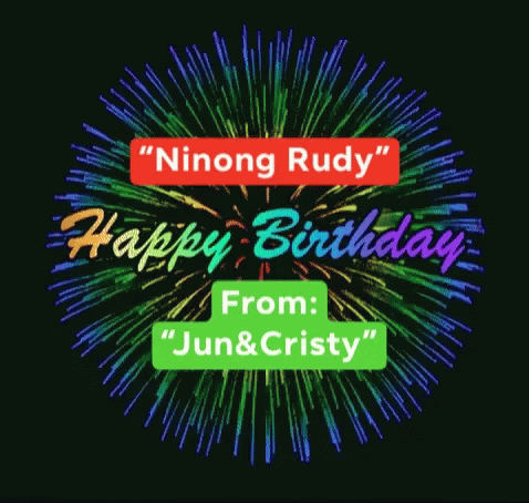 Birthday Wishes Happy Birthday GIF - Birthday Wishes Happy Birthday Ninong Rudy GIFs
