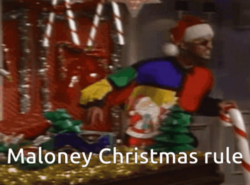 Maloney Christmas Rule Christmas GIF - Maloney Christmas Rule Christmas GIFs