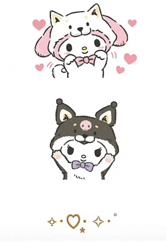 a drawing of a cat with a bow tie and a skull on its head