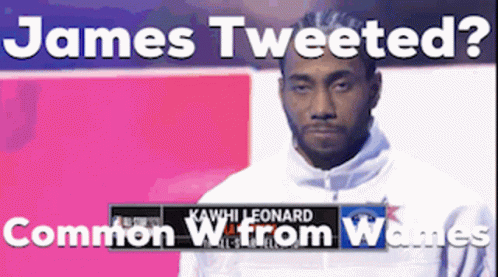 James Tweeted Common W From Wames GIF - James Tweeted Common W From Wames GIFs