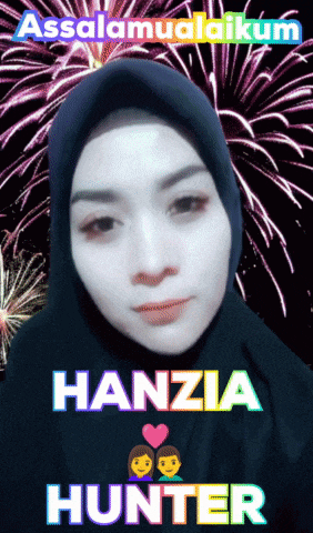 a picture of a woman with the name hanzia hunter on the bottom