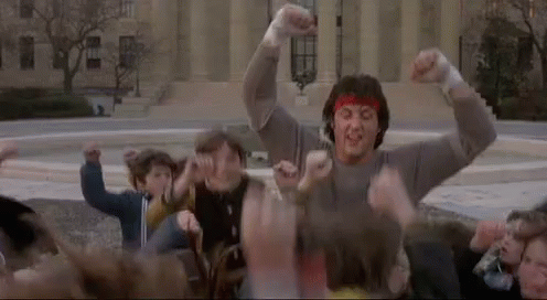 Rocky Is The Champion - Champion GIF - Champion Rocky Sylvester Stallone GIFs