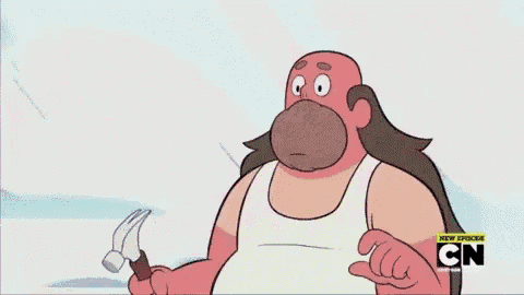 a cartoon of a barn that says cn on the bottom right