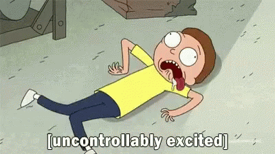 Morty Excited GIF - Morty Excited Rick And Morty GIFs