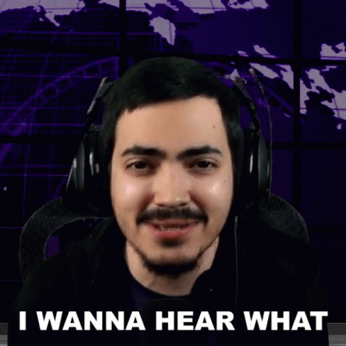 I Wanna Hear What You Guys Think Jacob Mvpr GIF - I Wanna Hear What You Guys Think Jacob Mvpr I Wanna Hear From You Guys GIFs