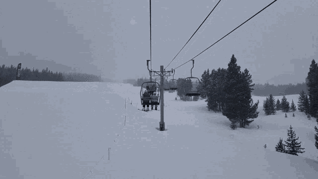 Ski Ski Lift GIF - Ski Ski Lift Skiing GIFs