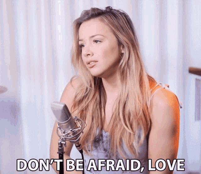 Dont Be Afraid Love Emma Heesters GIF - Dont Be Afraid Love Emma Heesters Major Lazer GIFs