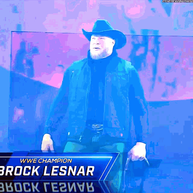 Brock Lesnar Cowboy GIF - Brock Lesnar Cowboy Wwe Champion GIFs