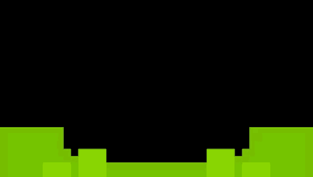 a black background with a green border is being used as a minecraft background .