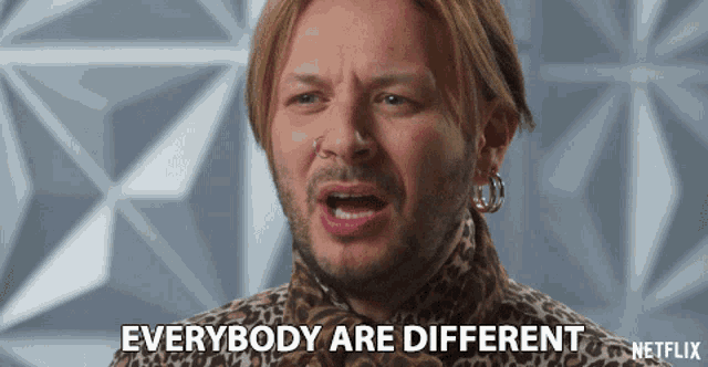 Everybody Are Different Not The Same GIF - Everybody Are Different Not The Same Be You GIFs