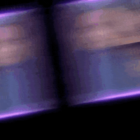 a purple and blue background with a purple glow