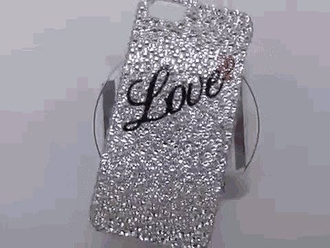 デコ電　デコ　デコる　スマホ 폰 블링 GIF - Phone Case Love Glitter GIFs