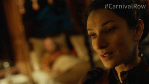 How Did That Go Carnival Row GIF - How Did That Go Carnival Row Indira Varma GIFs