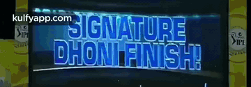 Signature Finished.Gif GIF - Signature Finished Cricket Sports GIFs
