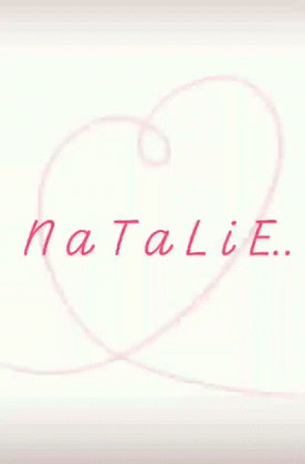 Name Natalie GIF - Name Natalie Heart GIFs