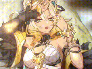 a close up of a cartoon girl with blonde hair and green eyes