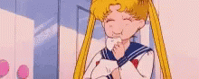 Sailor Moon Munching GIF - Sailor Moon Munching Eating GIFs