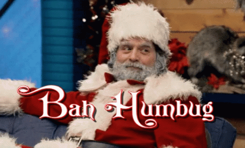 Bah Humbug Ba Humbug GIF - Bah Humbug Ba Humbug Angry Santa GIFs