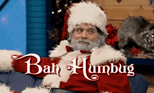 Bah Humbug Ba Humbug GIF
