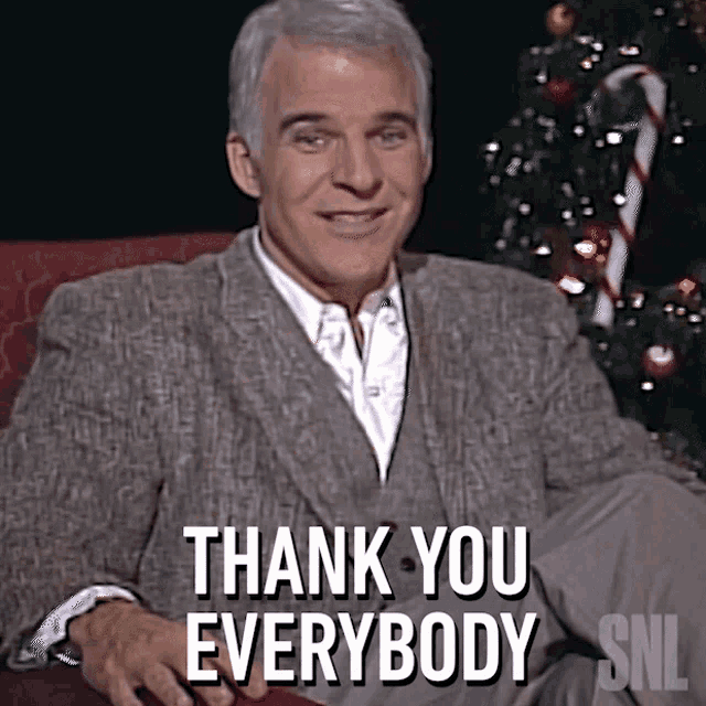 Thank You Everybody Steve Martin GIF - Thank You Everybody Steve Martin Saturday Night Live GIFs