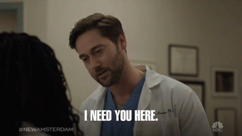 I Need You Here Dr Max Goodwin GIF - I Need You Here Dr Max Goodwin I Need You GIFs